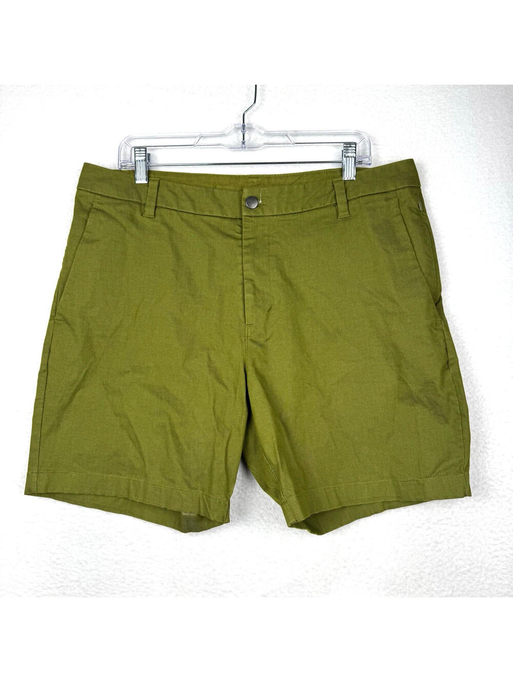 Lululemon Mens 36 Green Commission Short Classic 7" Lightweight Stretch Golf
